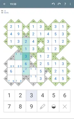 Kakuro (Cross Sums) android App screenshot 10