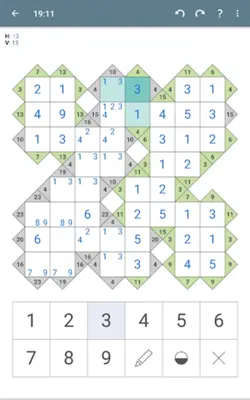 Kakuro (Cross Sums) android App screenshot 11