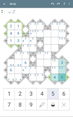 Kakuro (Cross Sums) android App screenshot 13